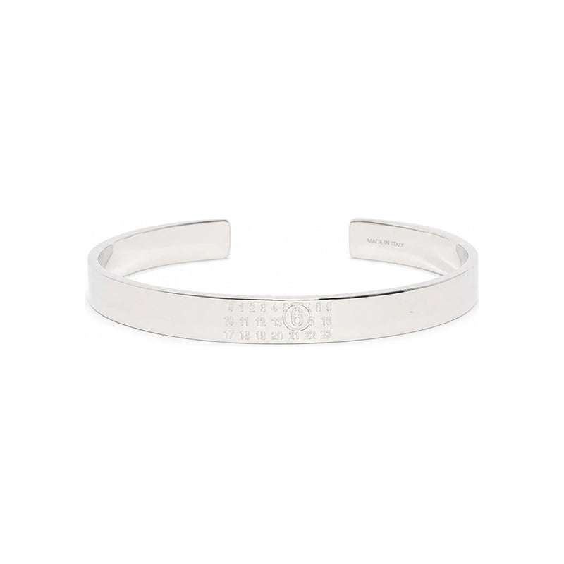 Maison Margiela Engraved Number Logo 8mm Bracelet