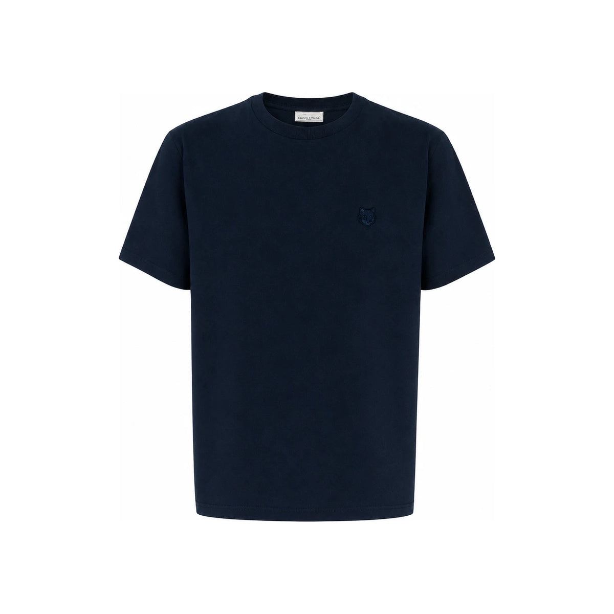 Maison Kitsune Bold Fox Head Patch Short Sleeve T-Shirt Men P476