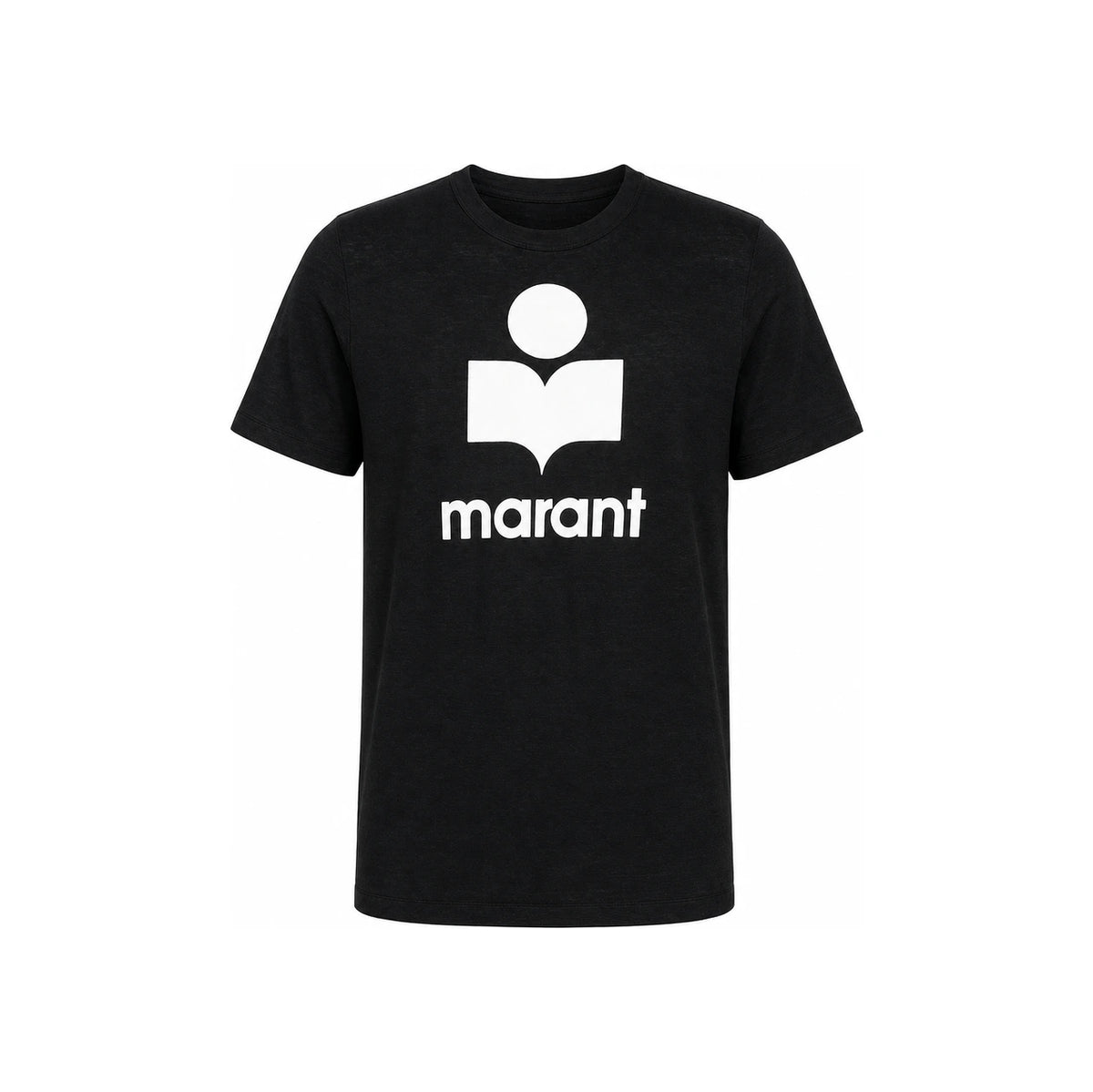 Isabel Marant KARMAN Linen T-Shirt Black Men’s
