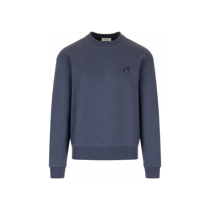 Maison Kitsune Bold Fox Head Patch Comfort Sweatshirt MM00316 KM0307 P476