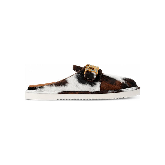 Louis Vuitton Men’s Easy Mule Cowhide Pony Slip-On Slippers