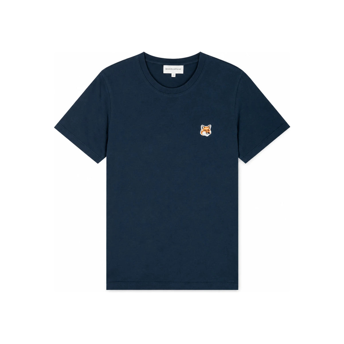 Maison Kitsune Fox Head Logo Short Sleeve T-Shirt
