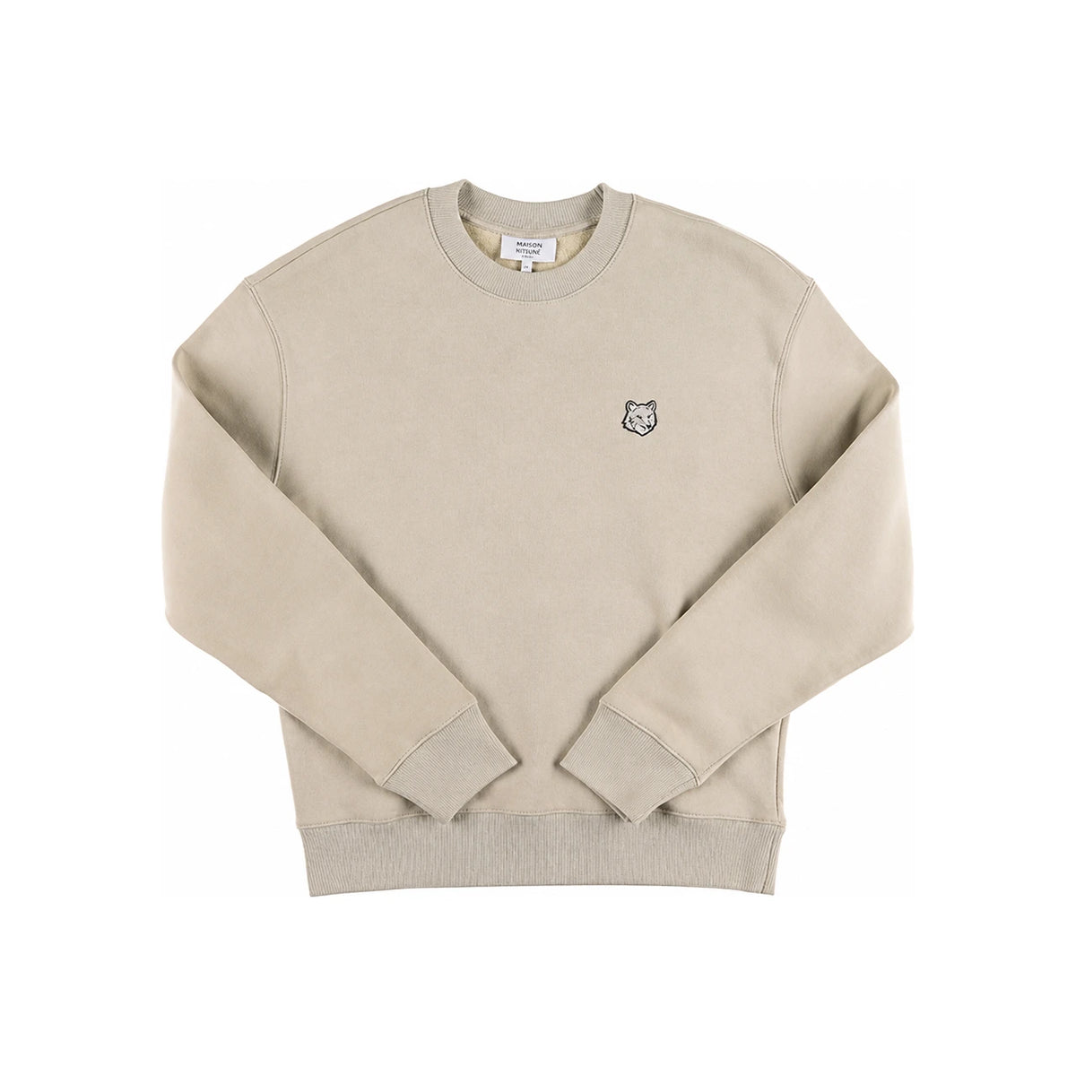 Maison Kitsune Bold Fox Head Patch Comfort Sweatshirt MM00316 KM0307 P129