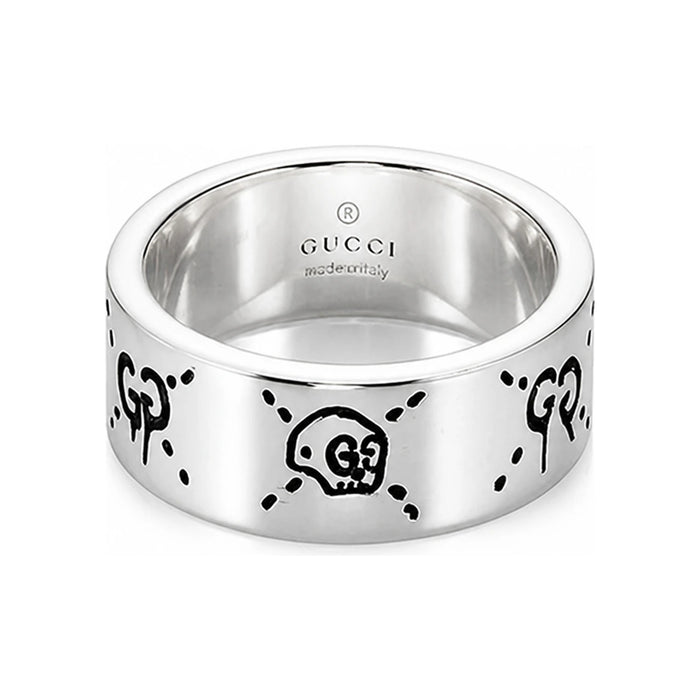 GUCCI Unisex Silver Ring YBC455318001 455318 J8400 0701