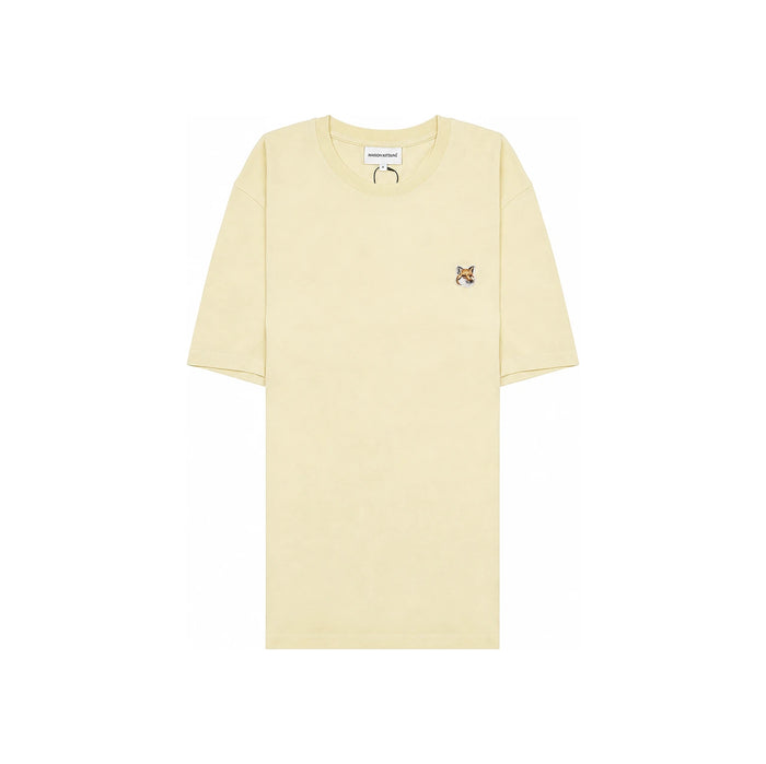 Maison Kitsune Fox Head Patch Regular T-Shirt Navy Cotton Me LM00104 KJ0008 P712
