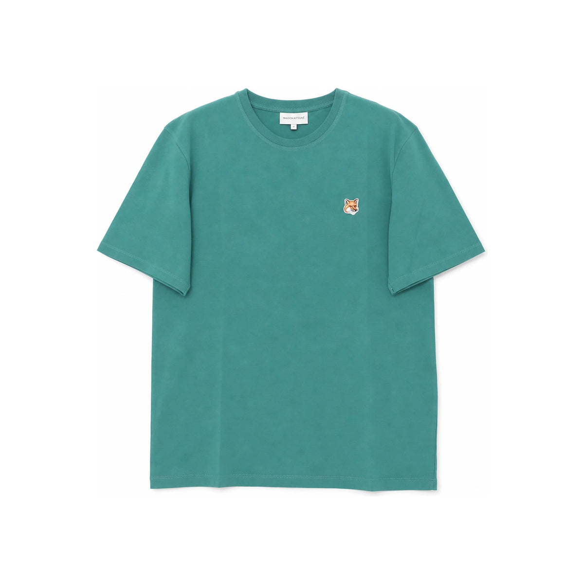 Maison Kitsune Fox Head Patch Regular T-Shirt P373 LM00104 KJ0008 P373