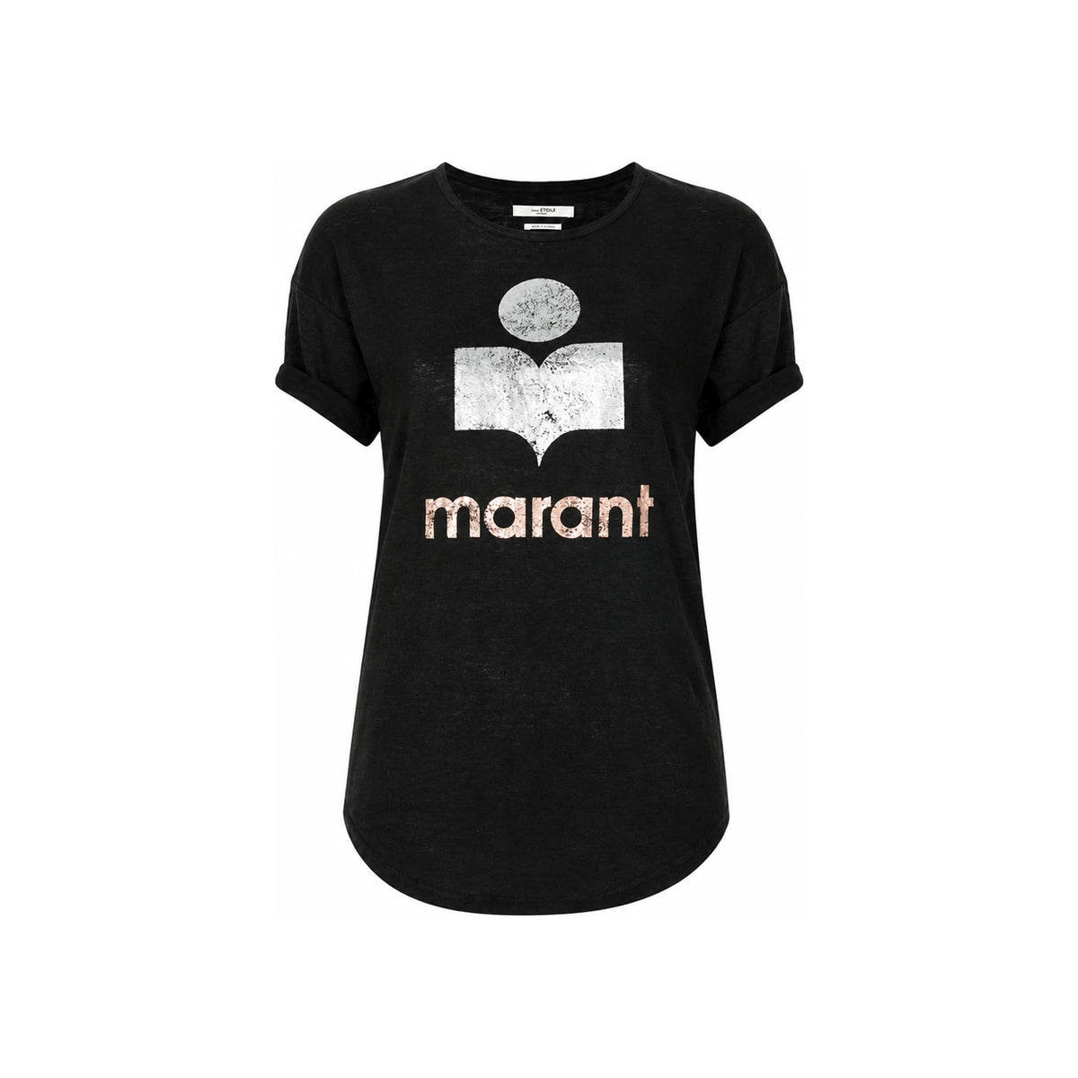 Isabel Marant KOLDI Graphic Print T-Shirt Black