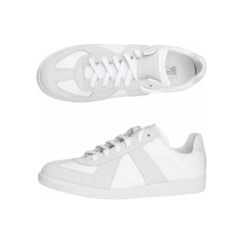 Maison Margiela Men’s German Army Leather Low-Top Sneakers S57WS0236 P1897 101