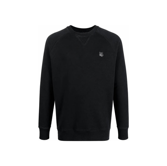 Maison Kitsune Black Fox Head Logo Sweatshirt Men IM00318KM0001 P199