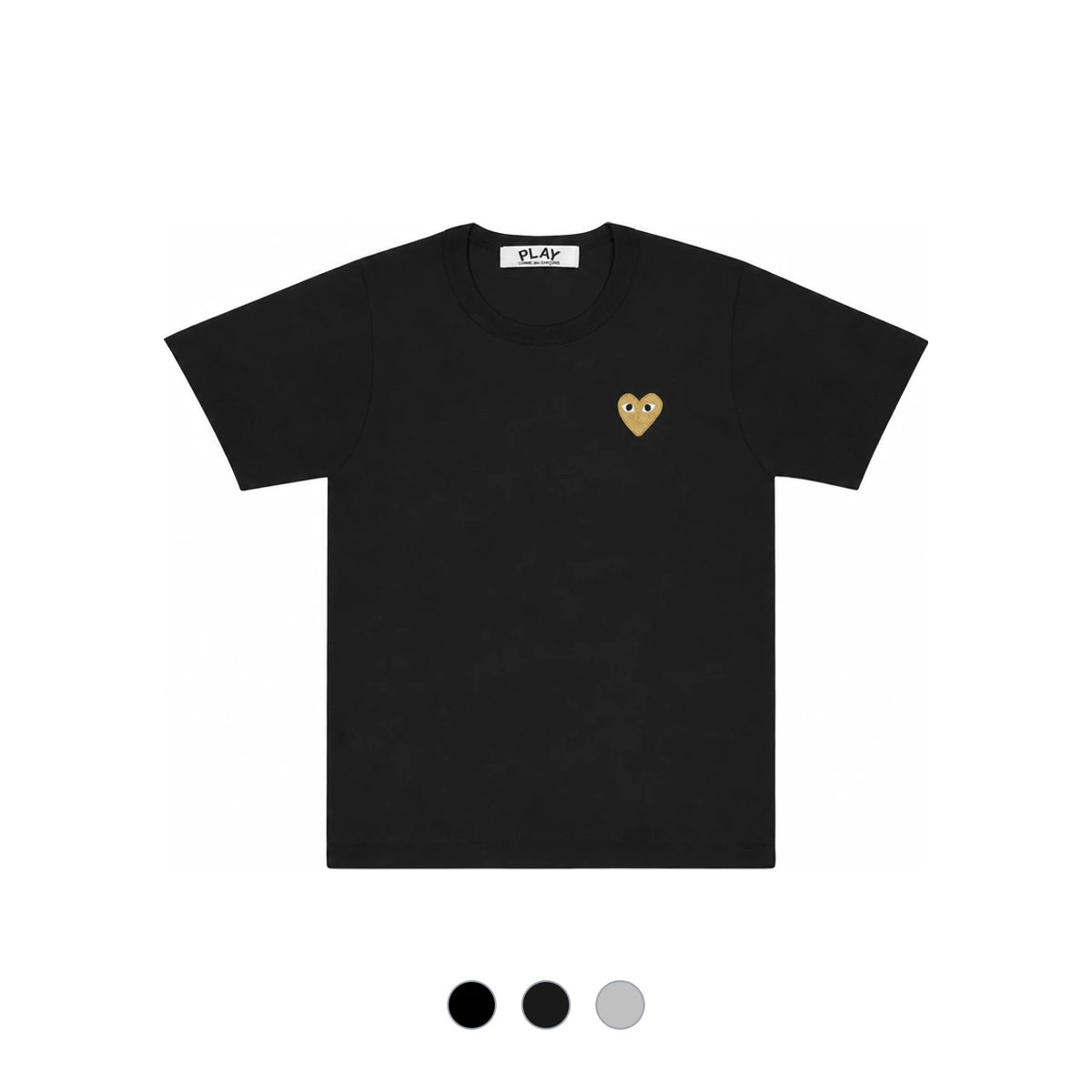 Comme des Garcons Women’s Short-Sleeve Gold Patch T-Shirt