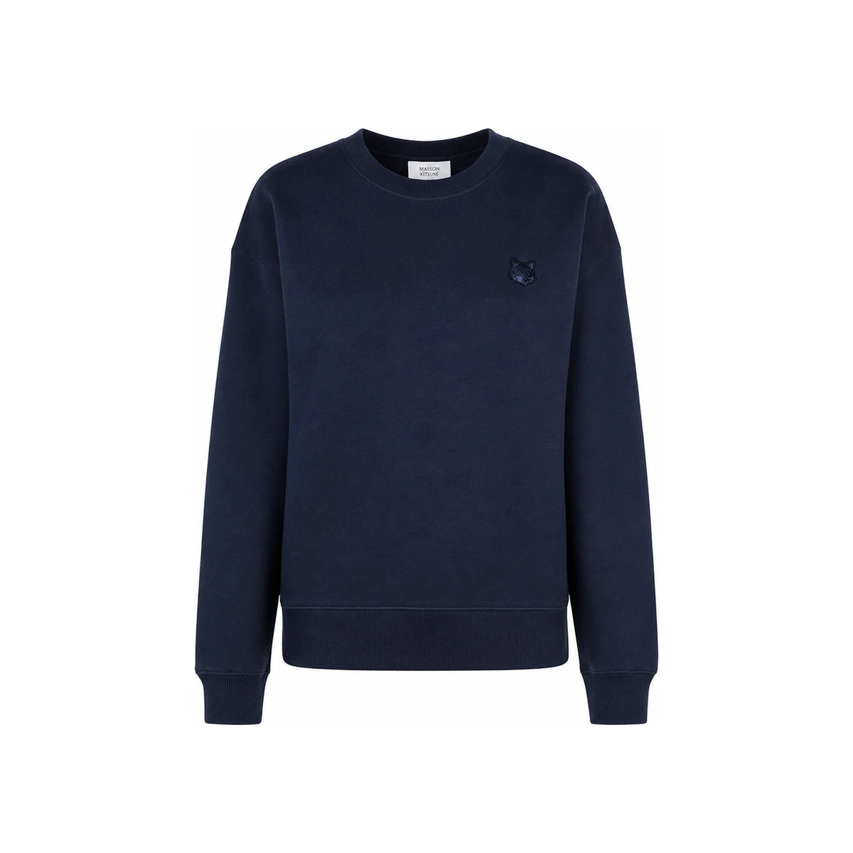 Maison Kitsune Bold Fox Head Patch Comfort Sweatshirt MW00315 KM0307 P476