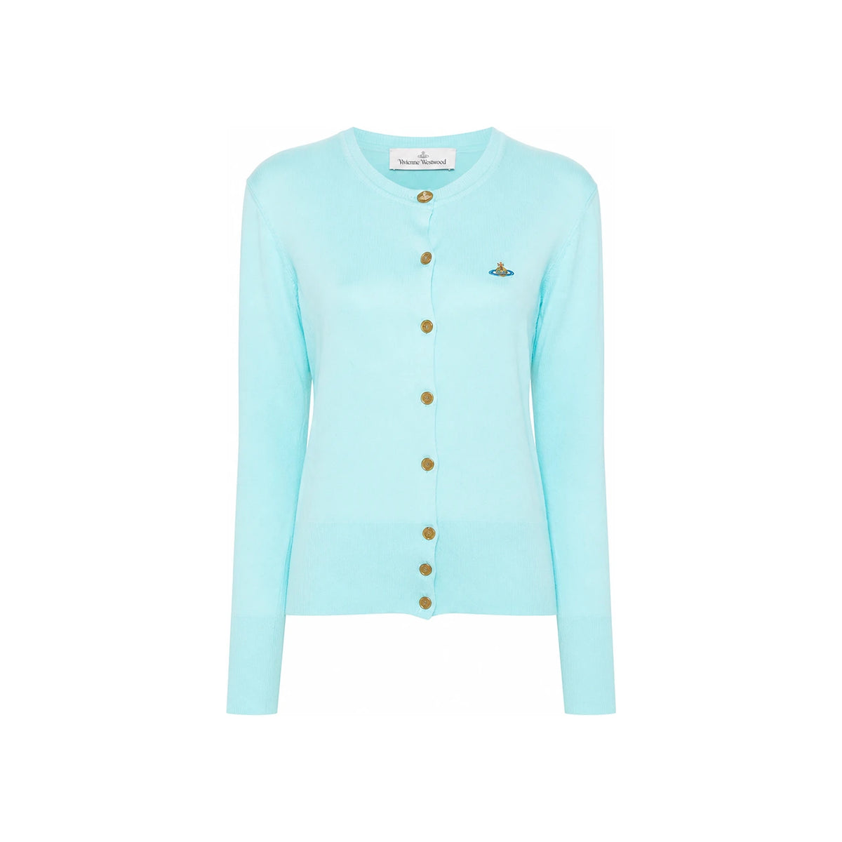 Vivienne Westwood Bea Aqua Cardigan Knit Sweater Women
