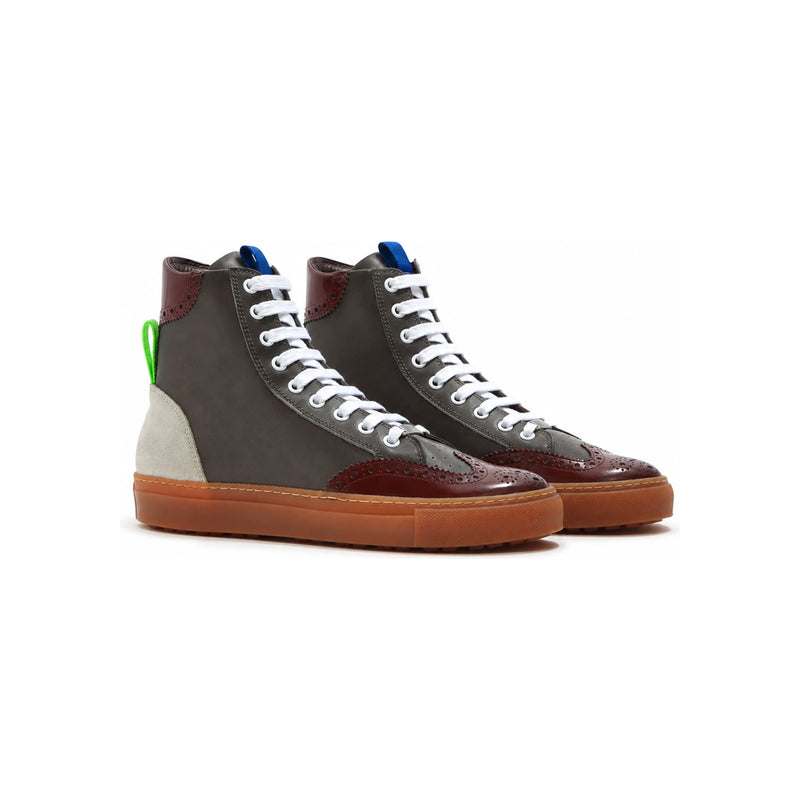 Dsquared2 Men's Wingtip High-Top Sneakers SN412 4066