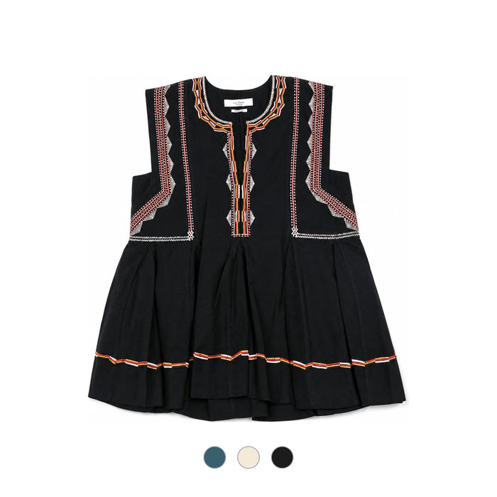 Isabel Marant Women's Sleeveless Top HT1121 18P032E 18P