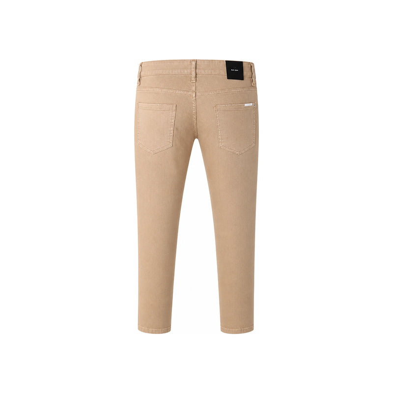 Dsquared2 Men's Beige Wash Slim Fit Metal Tab Jeans LA0526 154