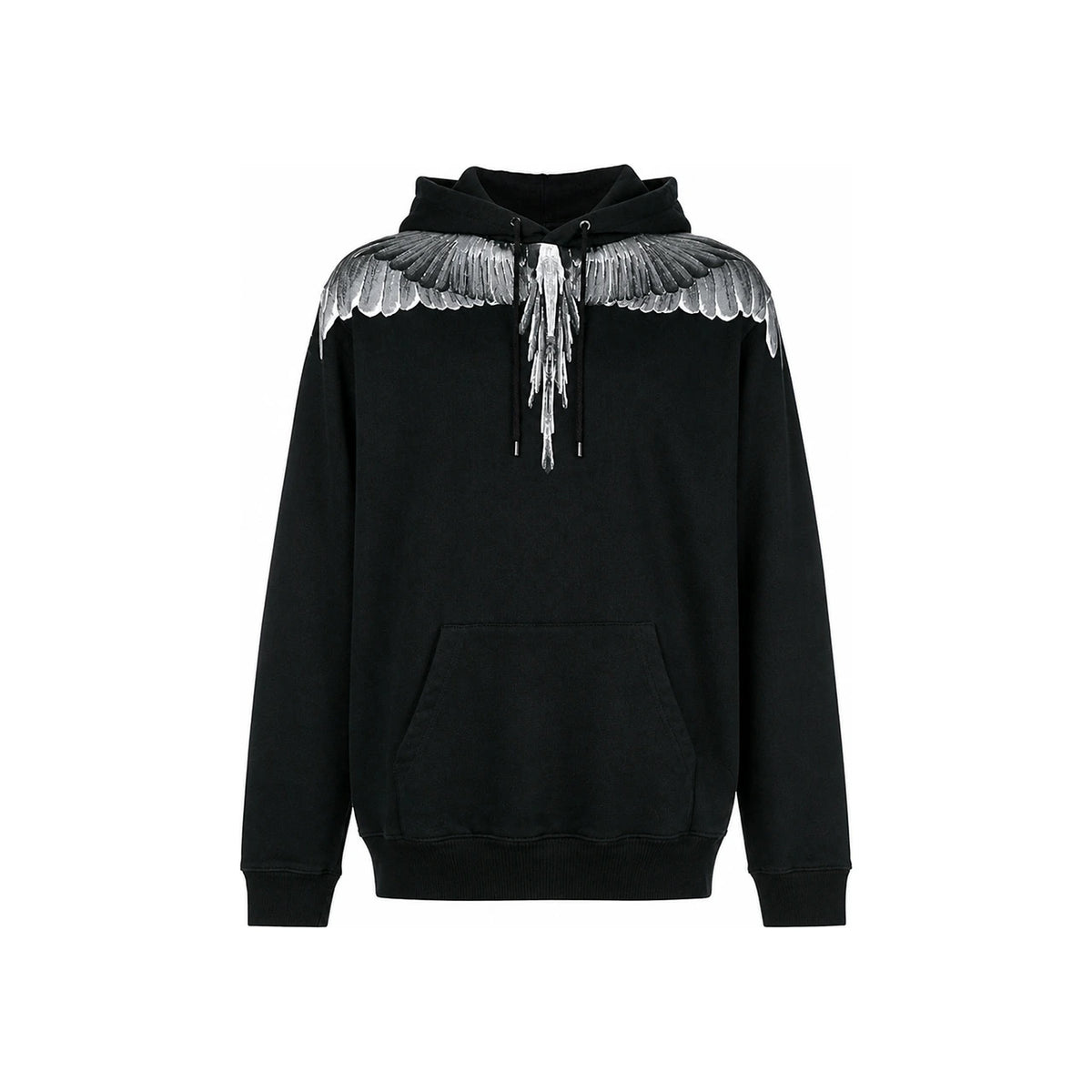 Marcelo Burlon Wings Print Unisex Pullover Hoodie CMBB007E185060011010