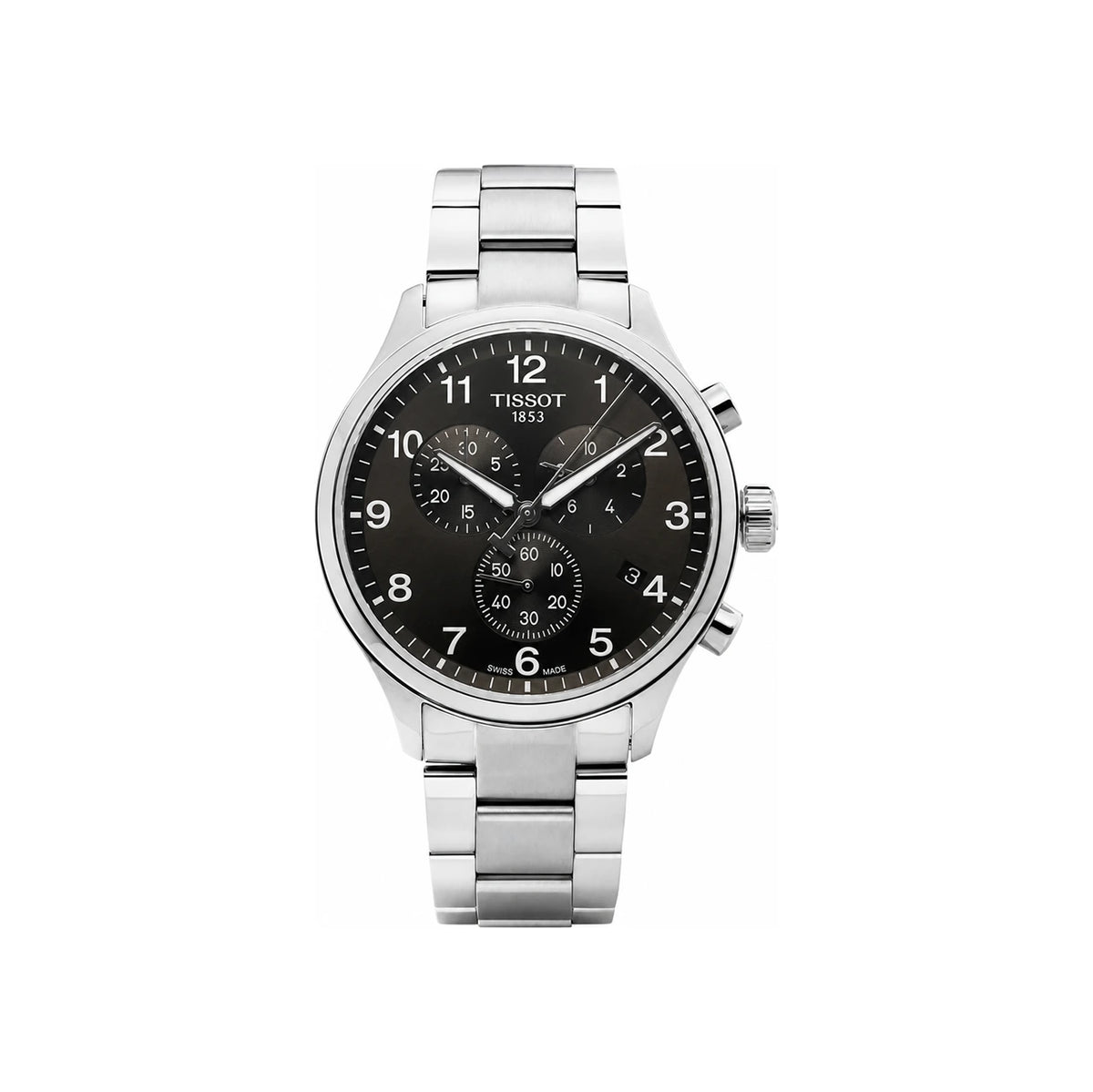 Tissot Silver Stainless Steel Men’s Chronograph Watch T116 617 11 057 01