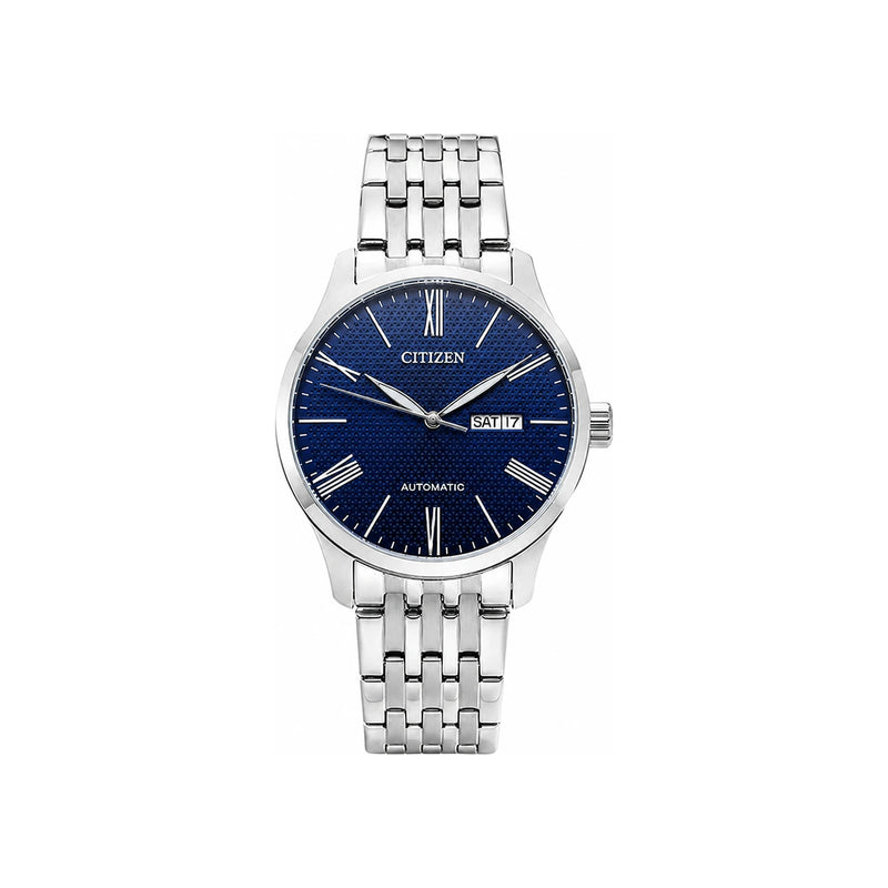 CITIZEN Blue Dial Fabric Strap Men’s Watch NH8350 59L