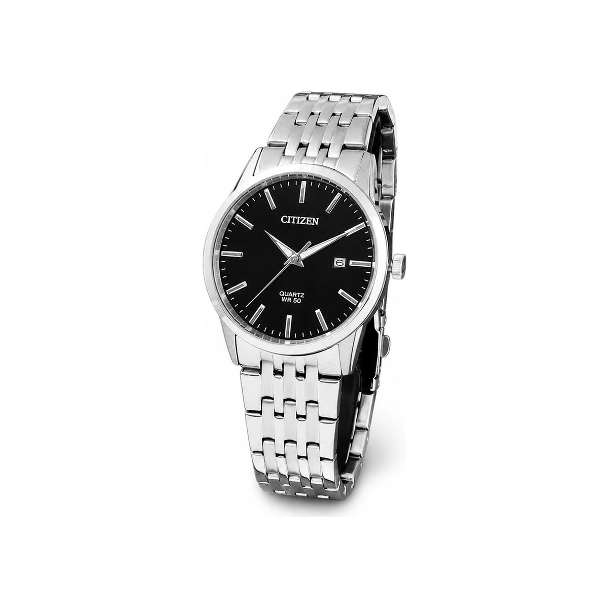 CITIZEN Black Dial Fabric Strap Men’s Watch BI5000 87E
