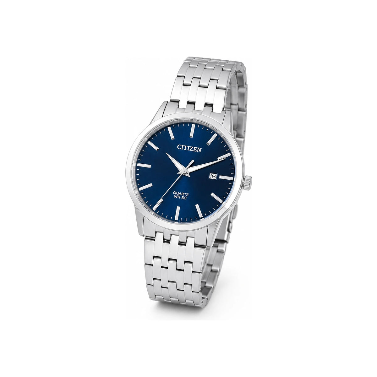 CITIZEN Blue Dial Stainless Steel Men’s Watch BI5000 87L