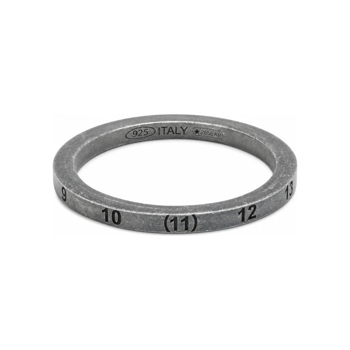 Maison Margiela Silver Number Slim Ring SM1UQ0039 S12895 953