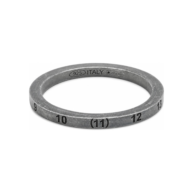 Maison Margiela Silver Number Slim Ring SM1UQ0039 S12895 953