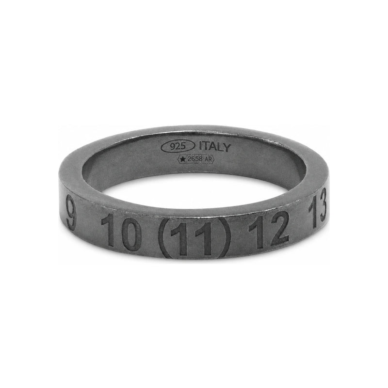 Maison Margiela Unisex Silver Numbers Logo Ring SM1UQ0040 S12895 953