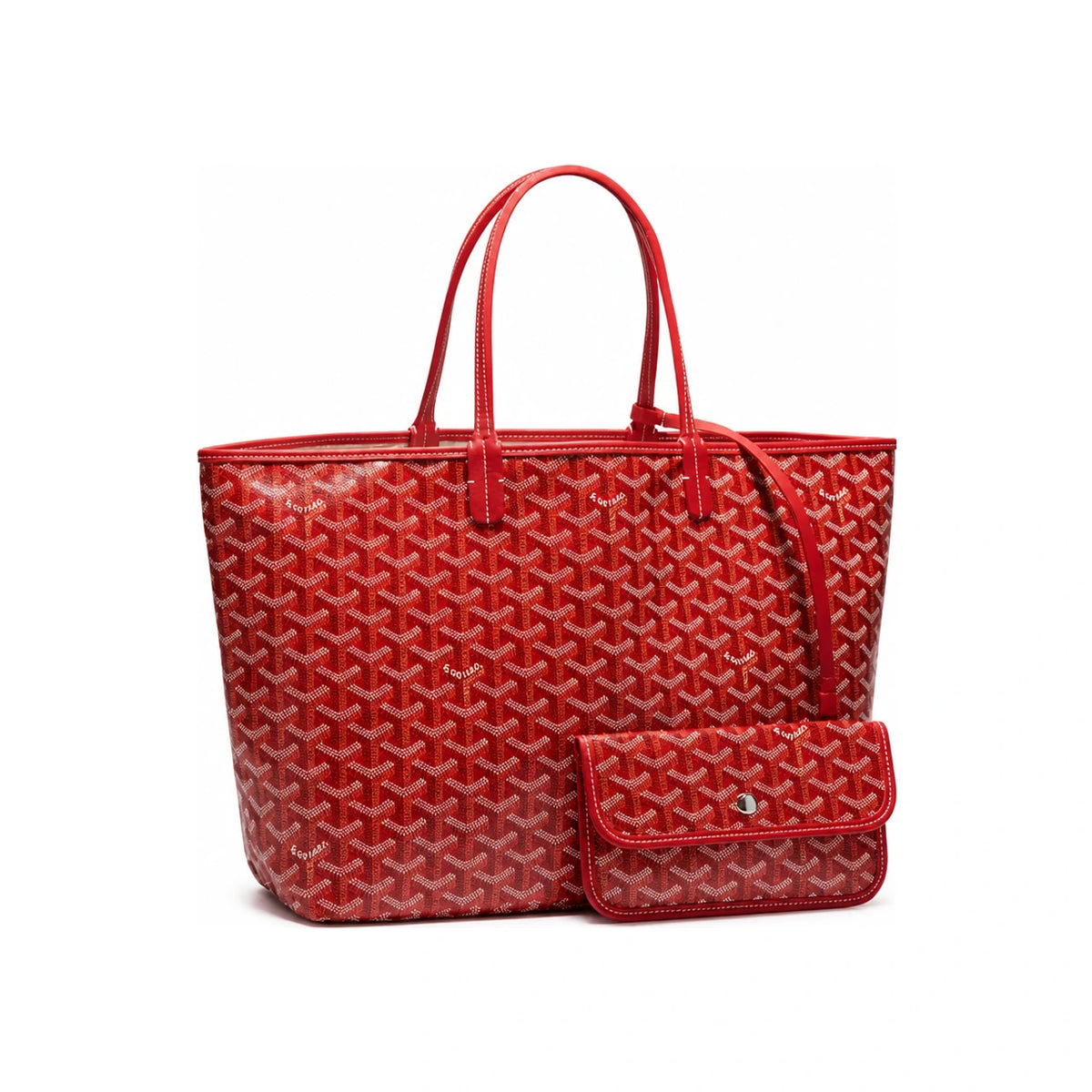 GOYARD Saint Louis PM Red Tote Bag for Women