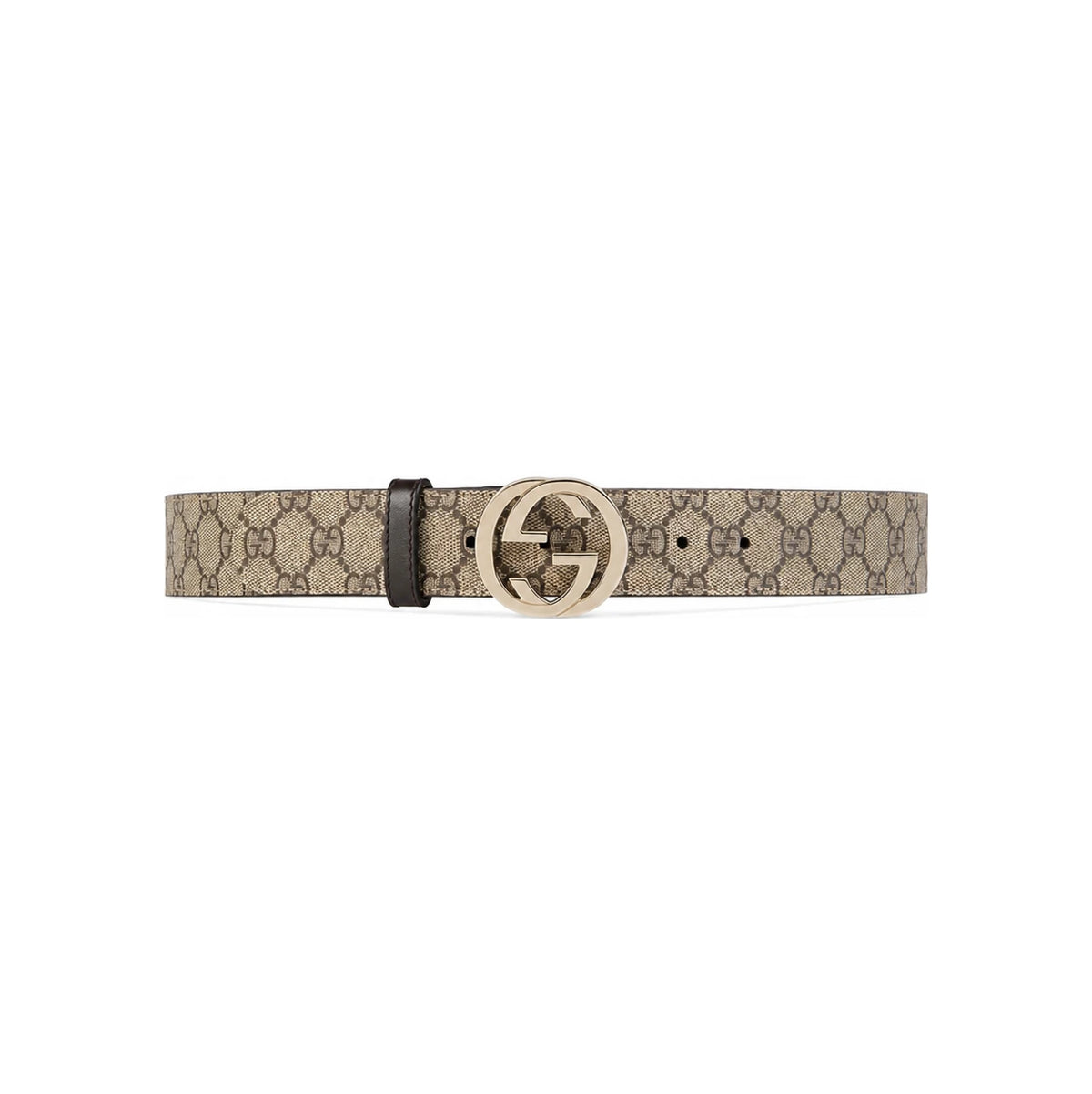 GUCCI Unisex Leather Belt 370543 KGDHG 9643