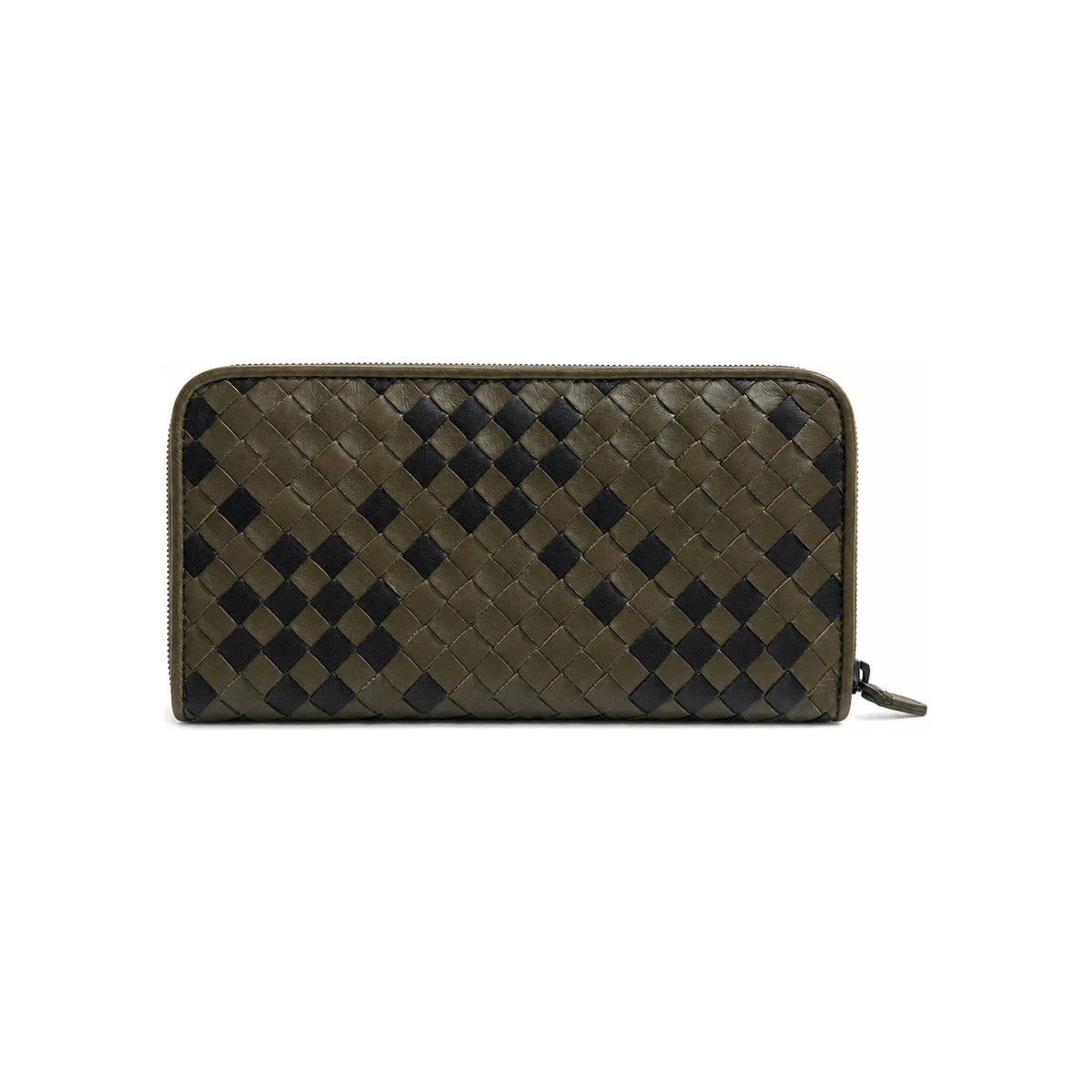 Bottega Veneta Intrecciato Leather Long Wallet Unisex 566750