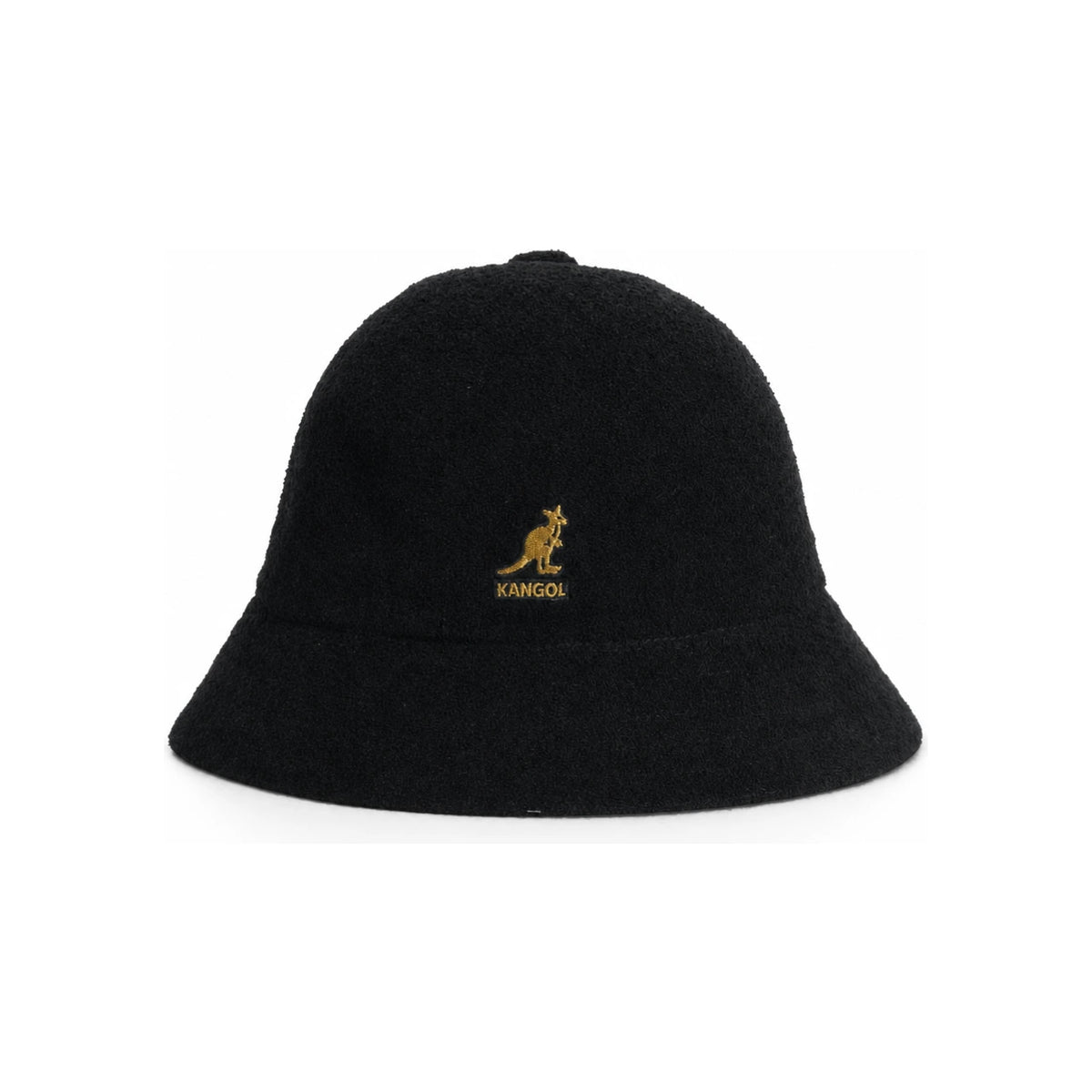 KANGOL Black Gold Unisex Bucket Hat 0397BC BLACK GOLD
