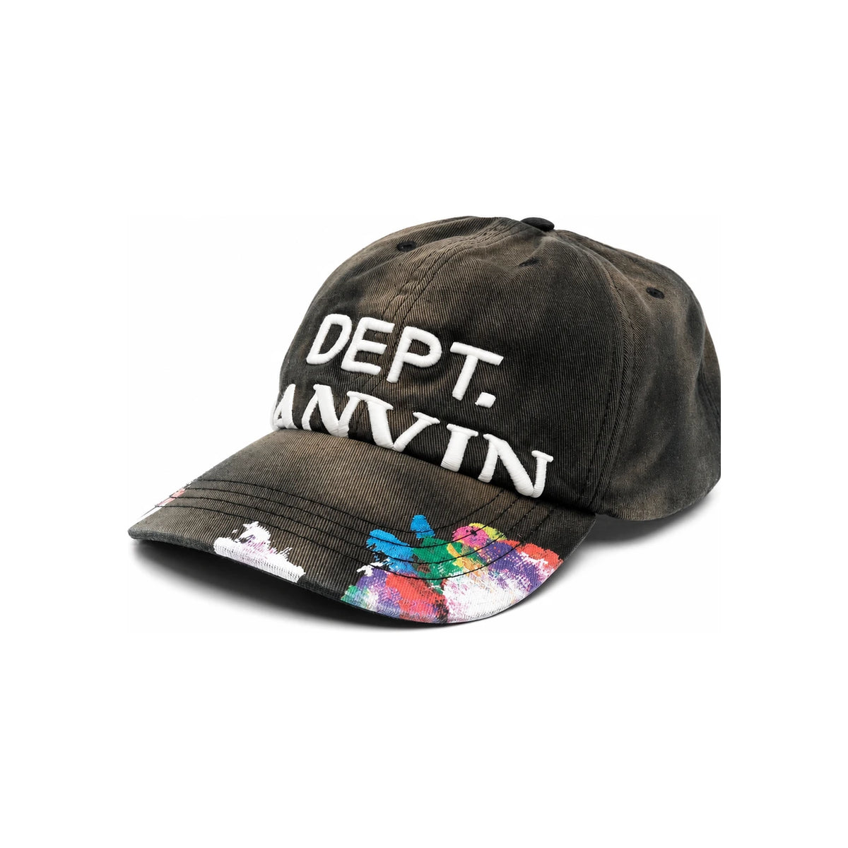 Lanvin x Gallery Dept Paint Logo Baseball Cap AM HANQGD COGD P22 S1