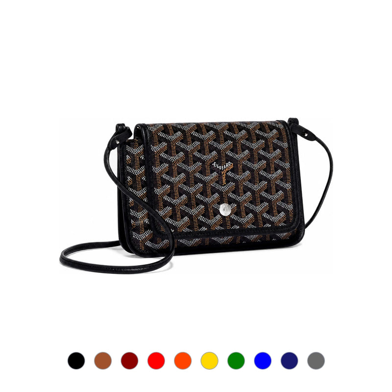 GOYARD Gray Plumet Clutch Crossbody Bag for Women PLUMET PMLTY 07 CL07 P