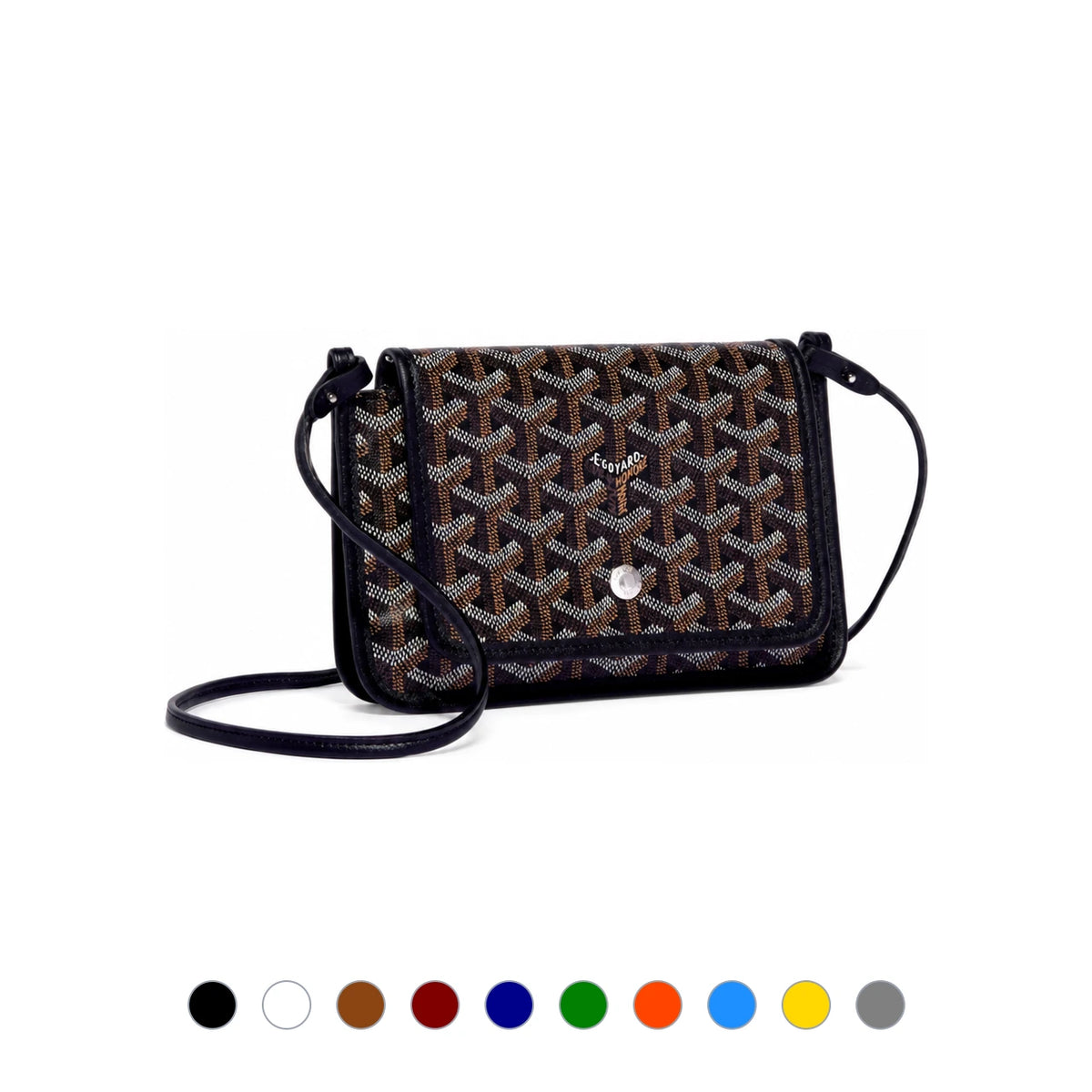 GOYARD Orange Plumet Clutch Crossbody Bag for Women