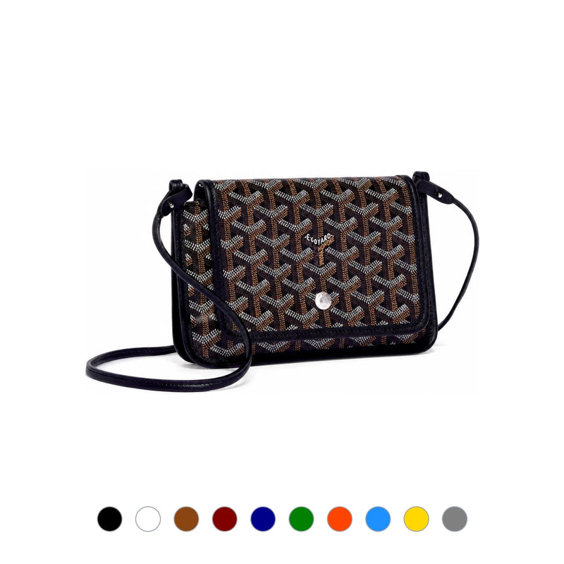 GOYARD Orange Plumet Clutch Crossbody Bag for Women