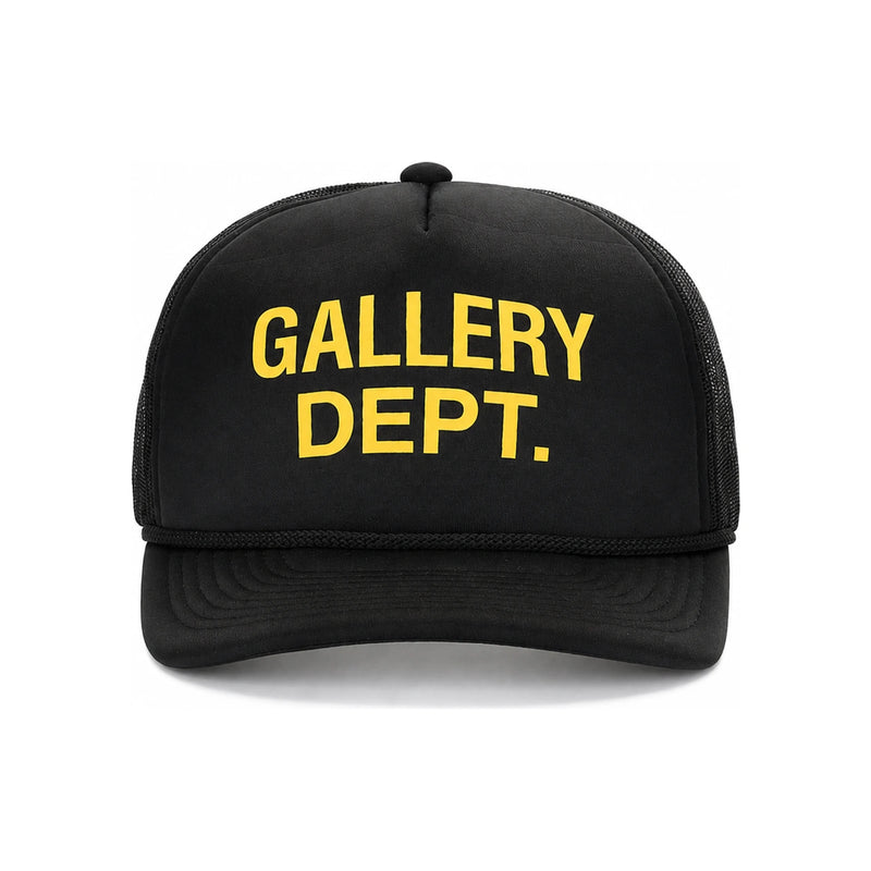 GALLERY DEPT. Warm Grey GD Logo Trucker Cap Snapback