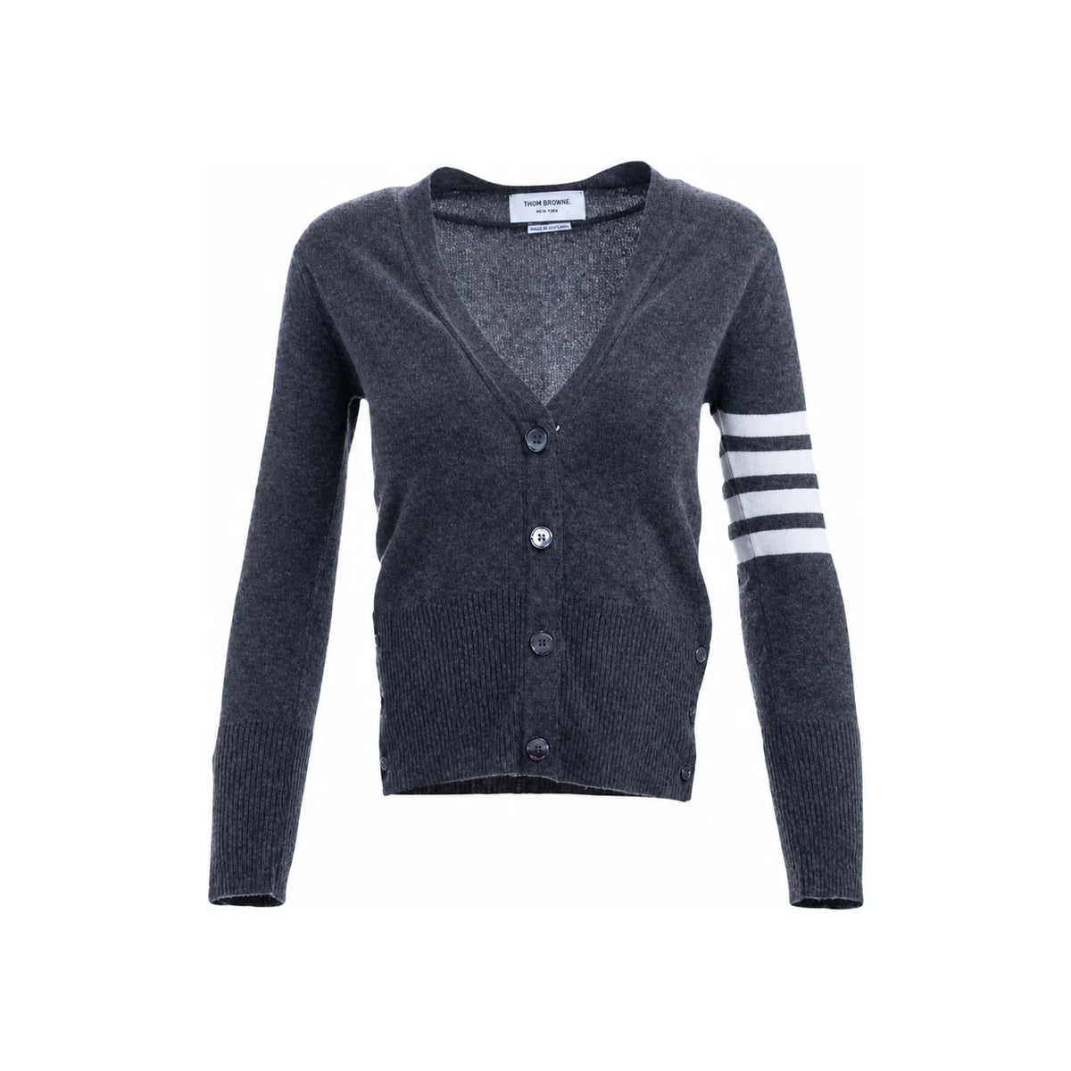 THOM BROWNE Wool Knit Cardigan