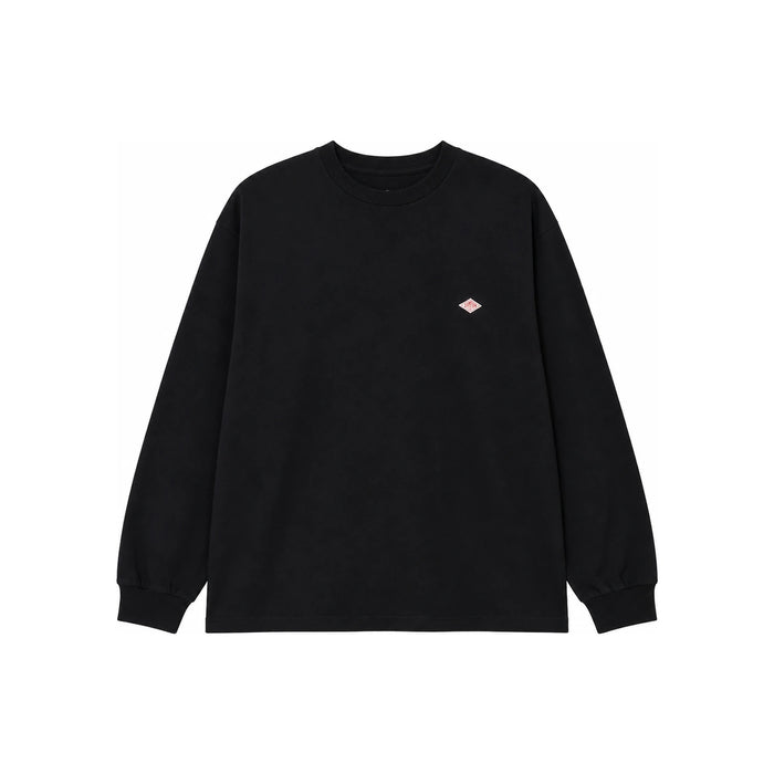 DANTON Stripe Black Long Sleeve T-Shirt DTC0200 TCB