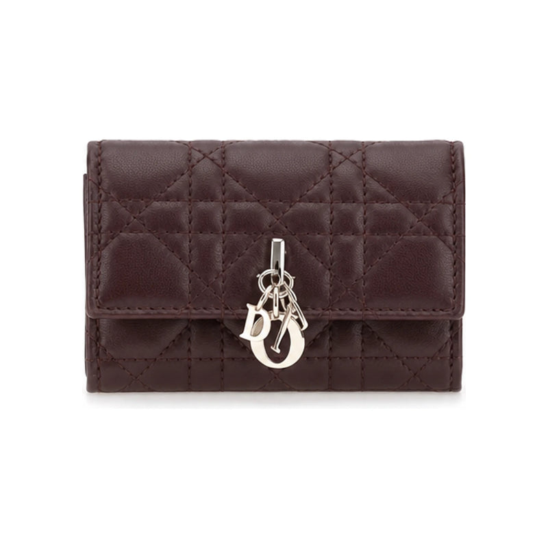 DIOR Miss Dior XS Black Leather Bifold Wallet S0966ONMJ