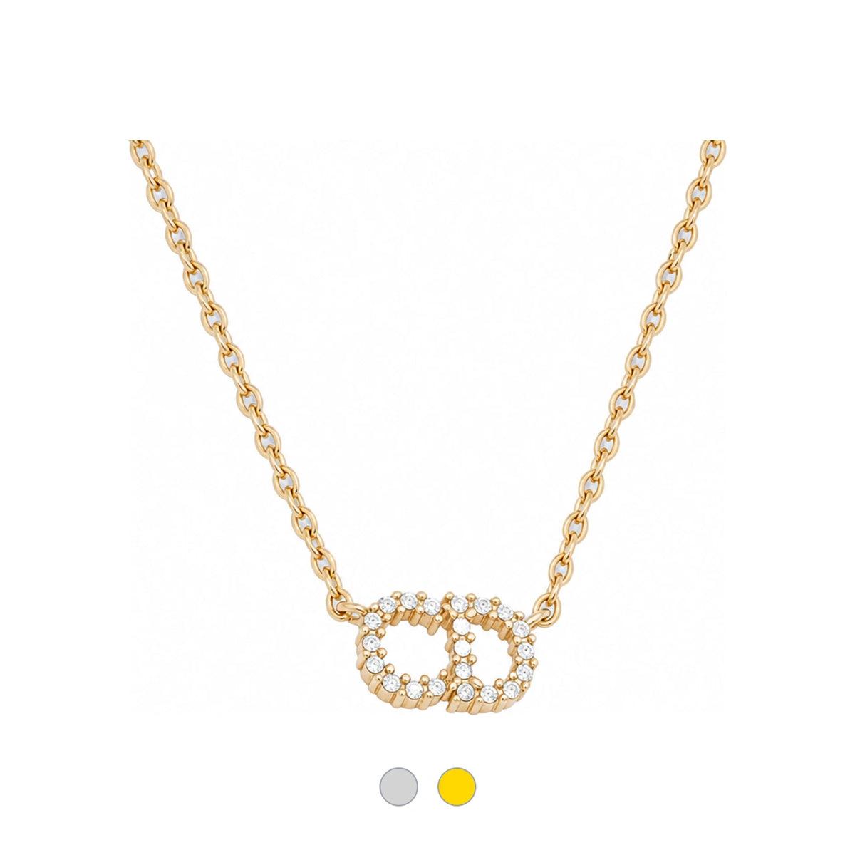 DIOR Clair D Line Women's Pendant Necklace N0717CDLCY