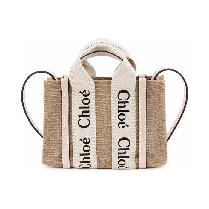 Chloe Woody Mini Top Handle Tote Bag CHC22AP237I26 6J5