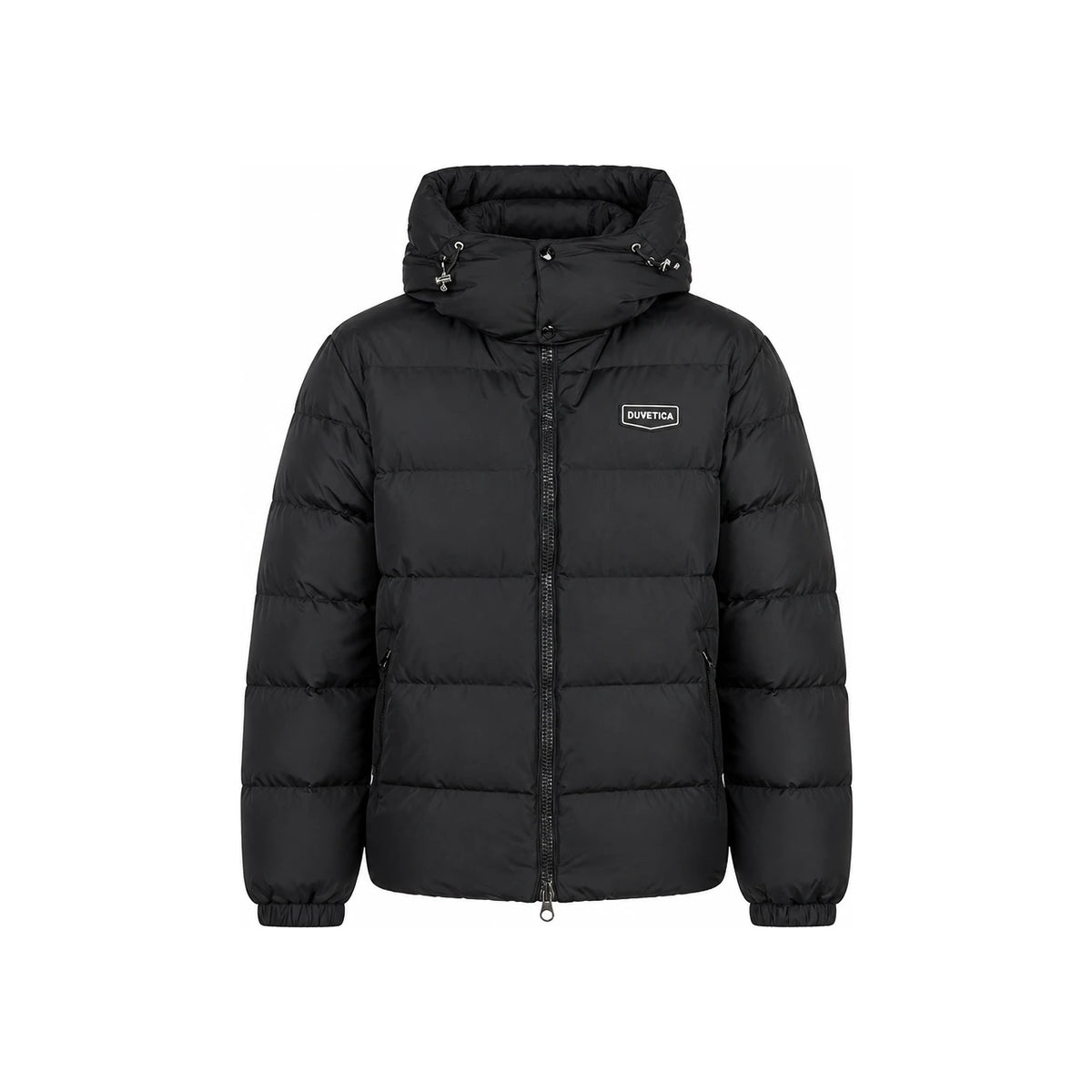 Duvetica APRICA Logo Patch Puffer Jacket Black VUDJ20235K0001 BKS