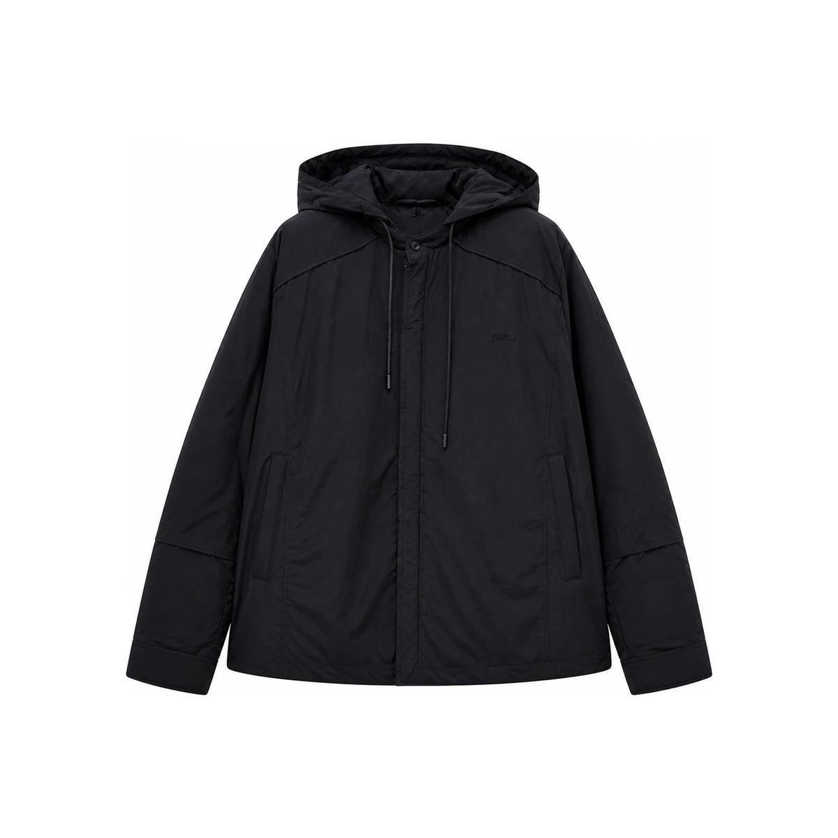 Juun.J Goose Down Hooded Coach Shirt Jacket JC3X64P515