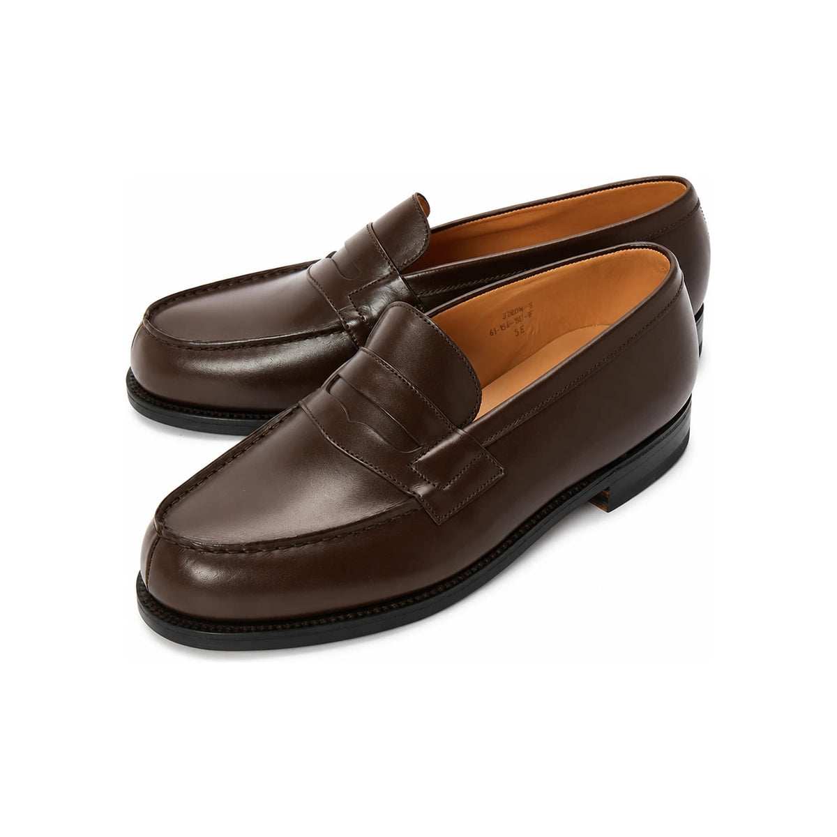 J.M. WESTON Men’s Loafers Width E 11411541801F E CHOCOLATE