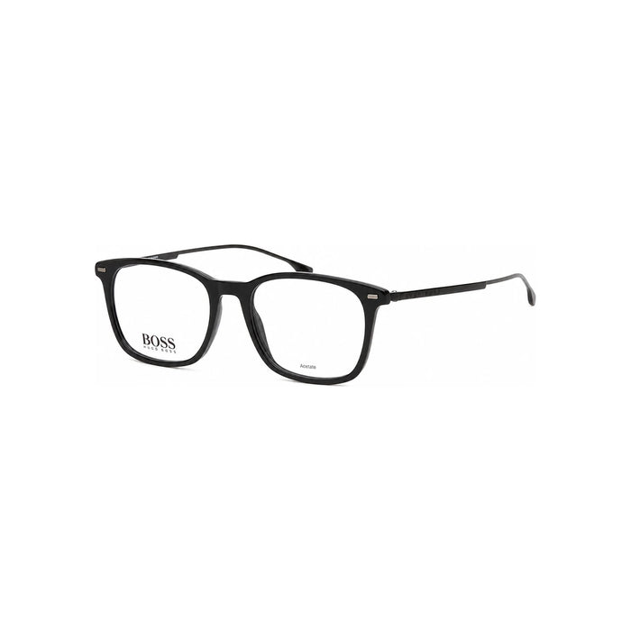 HUGO BOSS Lightweight Black Acetate Eyeglass Frames Unisex BOSS1015 807