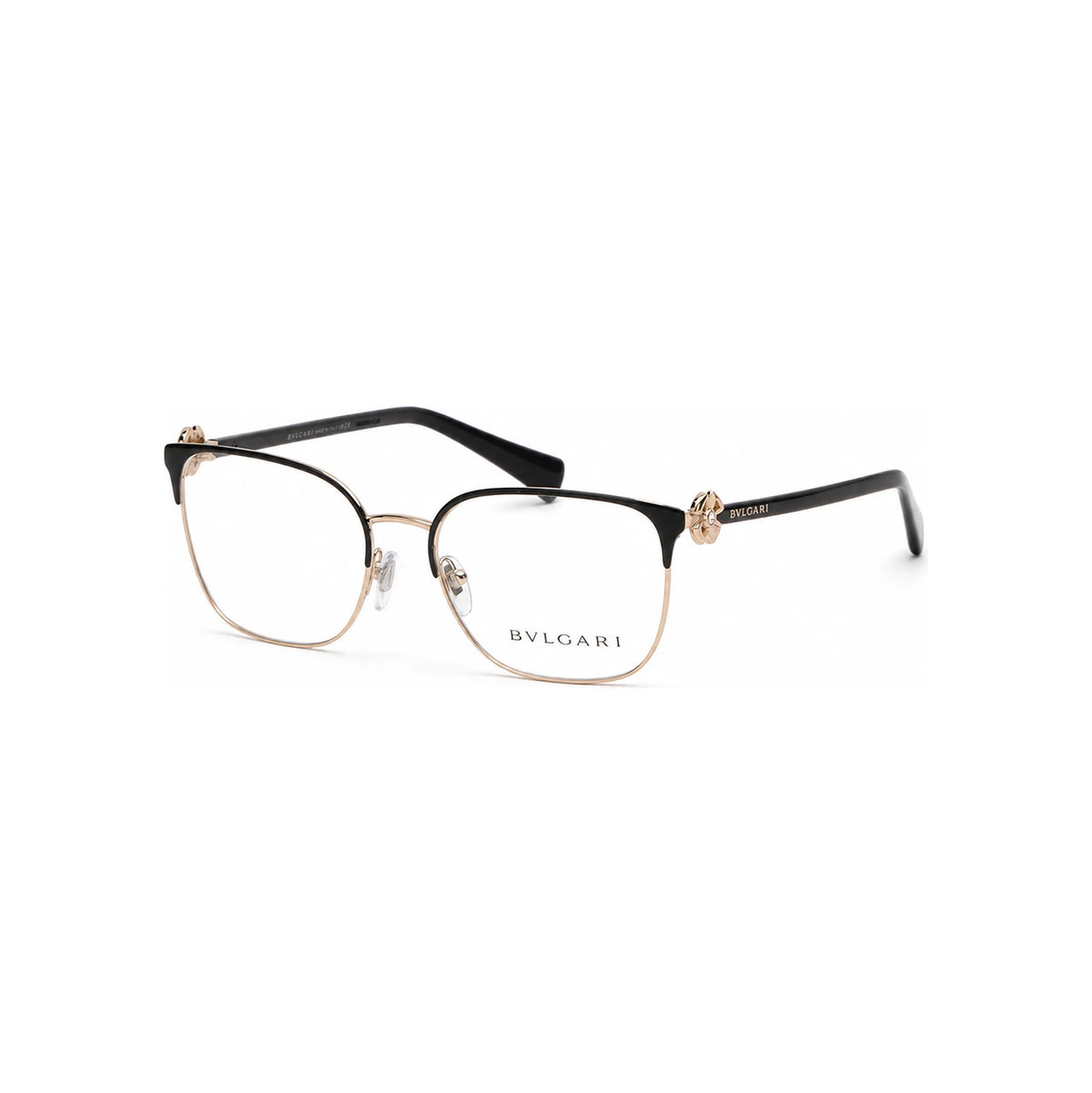 BVLGARI Gold-Tone Metal Rectangle Eyeglass Frames Unisex BV2234B 2033