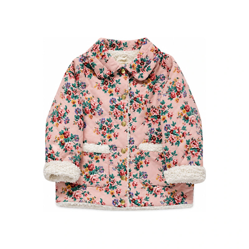 LOUISE MISHA Kids Wool-Blend Coat GRM W23 C0187