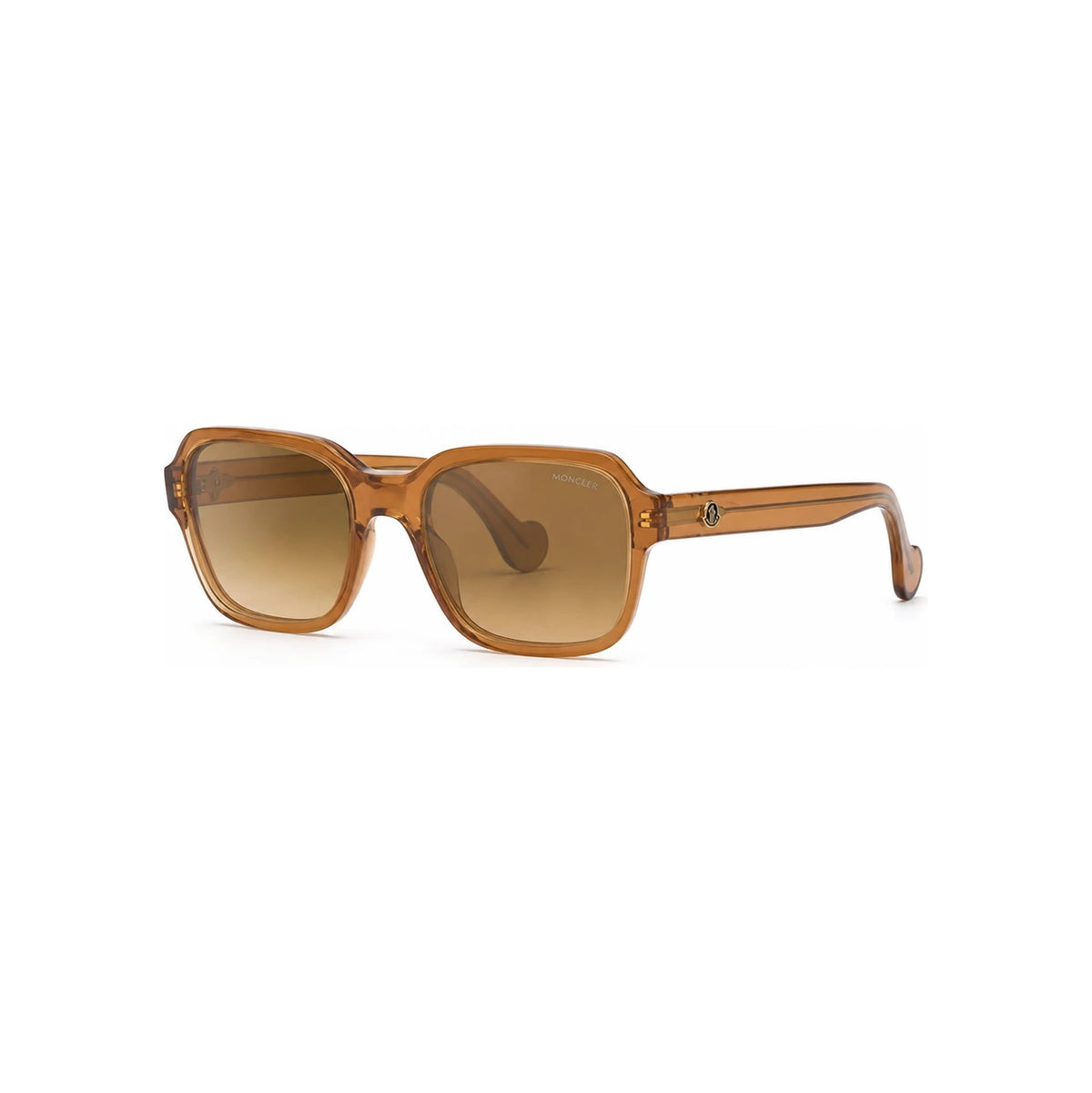 Moncler Square Semi-Transparent Acetate Mirror Sunglasses ML0199 57G
