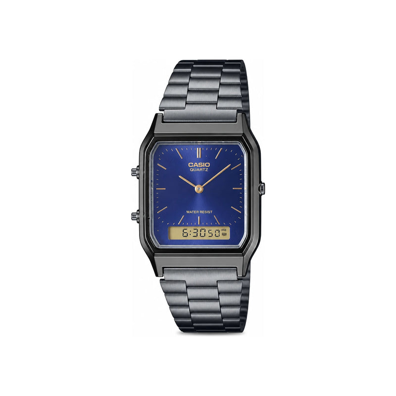 Casio Unisex Gold-Tone Metal Analog Watch AQ 230GG 2ADF
