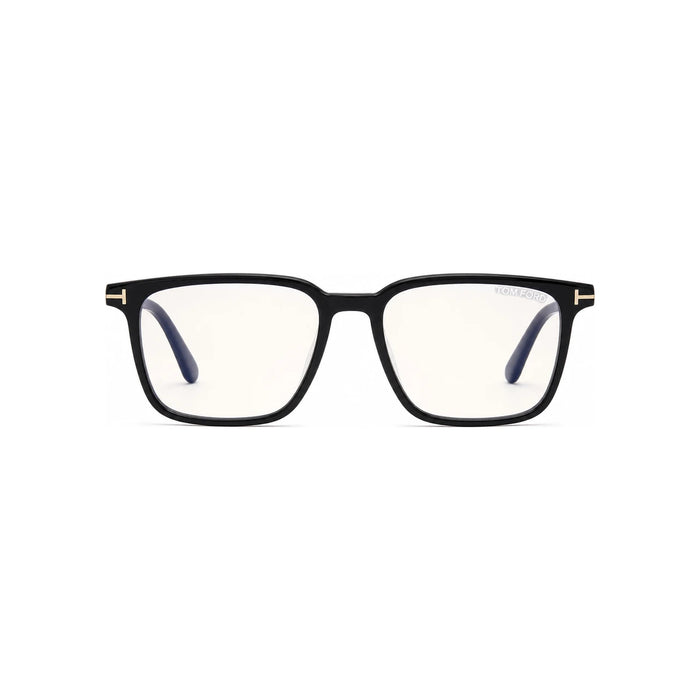 TOM FORD Blue Light Blocking Square Acetate Eyeglasses Unisex TF5607B 001